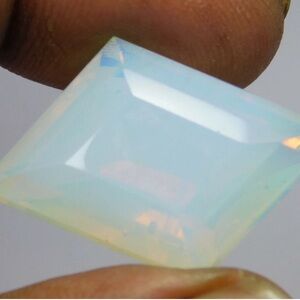 Natural Blue Fire Opal, 39 ct. Fancy Cut